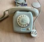 oude PTT telefoon T 65 ER zit geluid in, Ophalen of Verzenden, Zo goed als nieuw, Met draaischijf