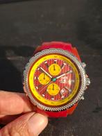 Tutti Milano Horloge - Rood/Geel, Overige merken, Overige materialen, Gebruikt, Polshorloge