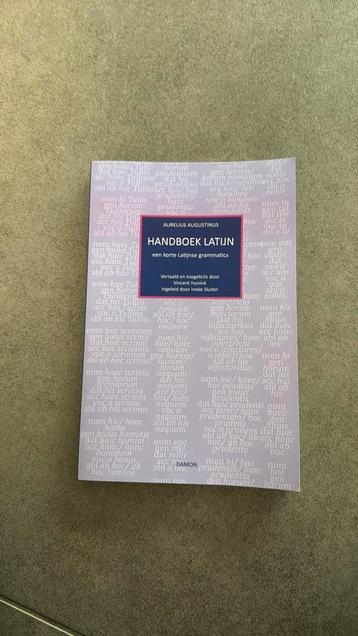 Aurelius Augustinus - Handboek Latijn beschikbaar voor biedingen