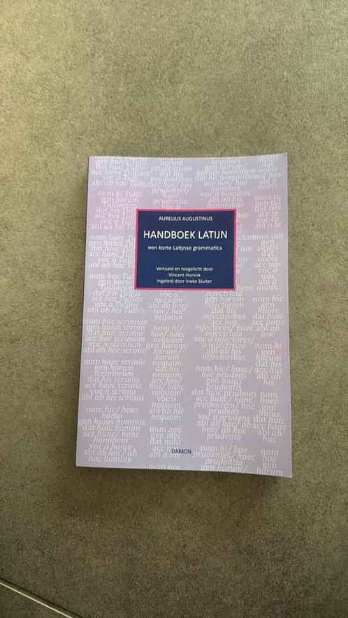 Aurelius Augustinus - Handboek Latijn, Boeken, Godsdienst en Theologie, Zo goed als nieuw, Ophalen of Verzenden