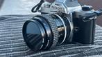Nikon FM Analoge Camera met 55mm Lens, Ophalen of Verzenden, Gebruikt, Spiegelreflex, Nikon