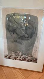 De stier van marathon, ru van Rossem 7/35  kleurets 110x80, Antiek en Kunst, Kunst | Etsen en Gravures, Ophalen of Verzenden