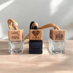 Vaderdag cadeau, autoparfum tekst naar wens, Ophalen of Verzenden, Nieuw