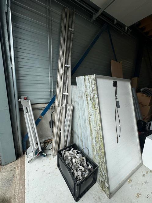 Partij Gebruikte Zonnepanelen (30 stuks), Doe-het-zelf en Verbouw, Zonnepanelen en Toebehoren, Gebruikt, Paneel, 200 wattpiek of meer