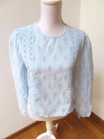 J43 ONLY nieuwe broderie blouse blauw maat S 36, Only, Blauw, Nieuw, Ophalen of Verzenden