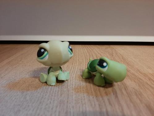 2x Littlest pet shop schildpad, Verzamelen, Poppetjes en Figuurtjes, Ophalen of Verzenden