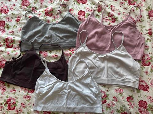 5 tops Primark size 2XL - No pads included - roze wit grijs, Kleding | Dames, Ondergoed en Lingerie, Overige typen, Wit, Ophalen of Verzenden