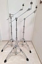 3x Pearl cymbal boom stand bekkenstandaard bekken standaard, Gebruikt, Instrumentstandaard, Drums of Percussie, Ophalen of Verzenden