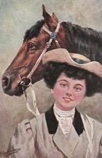 Gerstenhauer - 935 - twa : Serie 108 - Amazone - Paard, Verzamelen, Ansichtkaarten | Dieren, Verzenden, Voor 1920, Paard