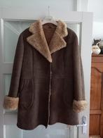 Lammy coat van echt schapenvachtleer L/XL, Ophalen of Verzenden, Zo goed als nieuw, Maat 42/44 (L), Beige