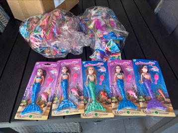 Partij mermaid barbie poppen beschikbaar voor biedingen