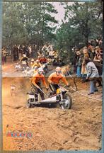Poster 1973 Zijspan Cross Broer Dirkx, Verzamelen, Verzenden, Zo goed als nieuw, Motoren