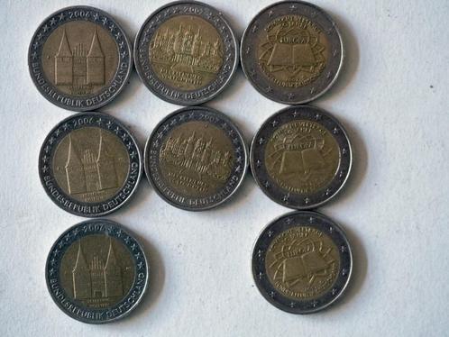Speciale 2-euro munten Duitsland 2006-2007, Postzegels en Munten, Munten | Europa | Euromunten, Losse munt, 2 euro, Duitsland
