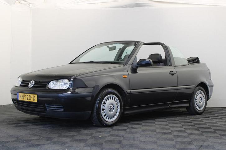 Volkswagen GOLF Cabriolet 1.8 Trendline (bj 1999), Auto's, Oldtimers, Bedrijf, Te koop, Airbags, Airconditioning, Alarm, Centrale vergrendeling