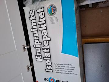 2 pakken kelder/ kruipruimte isolatie beschikbaar voor biedingen