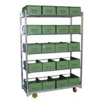 Magazijnbak Lagerfix 1 GR01, Ophalen, Doos, 50 tot 75 cm, Minder dan 40 cm