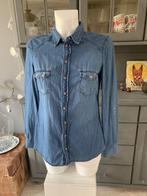 Spijker blouse van Pimkie maat 36 S, Kleding | Dames, Blouses en Tunieken, Douwenmaat 8-3 Meppel, Info@again.nu, Blauw, Ophalen of Verzenden
