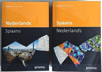 2 Woordenboeken: Spaans - Nederlands, Nederlands - Spaans. beschikbaar voor biedingen