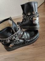 Karma of charme 39 zwart losse bootbelt schapenvacht voering, Kleding | Dames, Ophalen of Verzenden, Zo goed als nieuw, Zwart