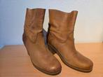 Shabbies, maat 39, bruin, leer, Lage of Enkellaarzen, Ophalen of Verzenden, Zo goed als nieuw, Bruin