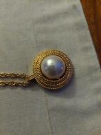 VINTAGE NINA RICCI KETTING, Overige materialen, Ophalen of Verzenden, Zo goed als nieuw, Met edelsteen