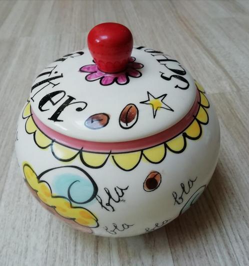 Blond suikerpot en melkkannetje, Huis en Inrichting, Keuken | Servies, Zo goed als nieuw, Overige typen, Blond Amsterdam, Aardewerk