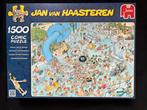 Jan van Haasteren Puzzel - Tropisch Zwemparadijs 1500, Ophalen of Verzenden, 500 t/m 1500 stukjes, Zo goed als nieuw, Legpuzzel