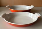Le Creuset / André Cousances ovale schalen 24 en 28 cm, Huis en Inrichting, Keuken | Potten en Pannen, Ophalen, Zo goed als nieuw