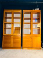 Twee vintage Ikea kasten vitrinekasten, Ophalen, Huis en Inrichting