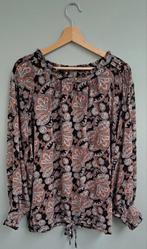 Norah Blouse Paisley Print Maat 44, Zwart, Maat 42/44 (L), Ophalen of Verzenden, Zo goed als nieuw