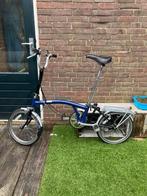 Brompton vouwfiets 3 versnellingen, Ophalen, Gebruikt, Brompton, 16 tot 18 inch