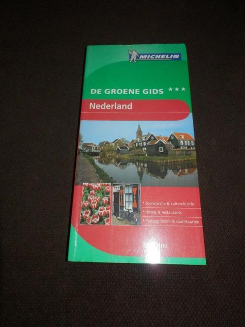 Michelin groene Gids Nederland., Boeken, Reisgidsen, Zo goed als nieuw, Reisgids of -boek, Benelux, Michelin, Ophalen of Verzenden