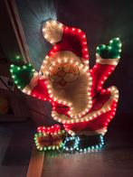Kerst verlichting Santa buiten gekleurd.vintage, Ophalen, Zo goed als nieuw