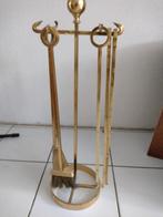 Messing Openhaardstel, Ophalen, Gebruikt, Houthaard