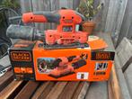 black+decker schuurmachine, Doe-het-zelf en Verbouw, Gereedschap | Schuurmachines, Ophalen, Gebruikt, Minder dan 600 watt, Vlakschuurmachine