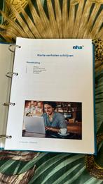 Nha cursus korte verhalen schrijven, Ophalen of Verzenden, Alpha