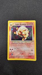 Pokémon Light Arcanine 12-105, Ophalen of Verzenden, Gebruikt, Losse kaart, Foil