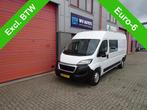 Peugeot Boxer 435 2.2 BlueHDi 140 L3H2 Zwaar Premium DC 1055, Stof, Gebruikt, 4 cilinders, Wit