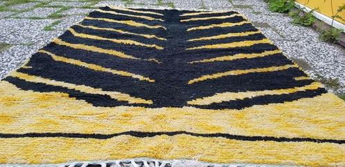 Handgeknoopt Berber kleed wol, Huis en Inrichting, Stoffering | Tapijten en Kleden, Zo goed als nieuw, 200 cm of meer, Rechthoekig