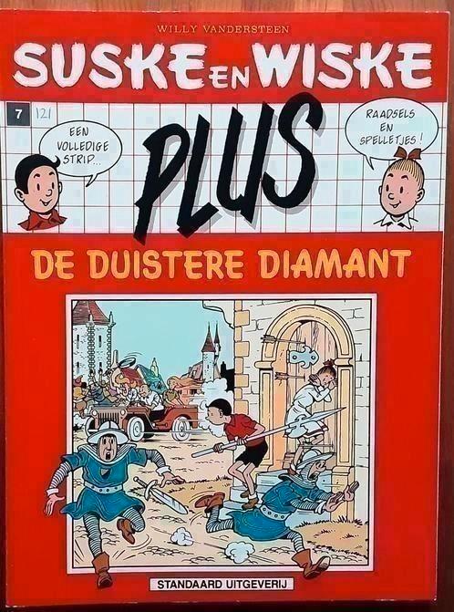 Suske en Wiske plus 7 De duistere diamant - Vandersteen 1993, Boeken, Stripboeken, Zo goed als nieuw, Eén stripboek, Ophalen of Verzenden