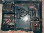 Bosch GBH 24 VRE Klopboormachine met 2 Accu's, Doe-het-zelf en Verbouw, Gereedschap | Boormachines, Boor- en/of Breekhamer, Ophalen of Verzenden