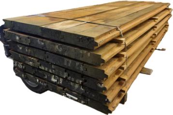 13.85 m2 hardhouten damwand 6.8 cm dik - nr: HP640 beschikbaar voor biedingen