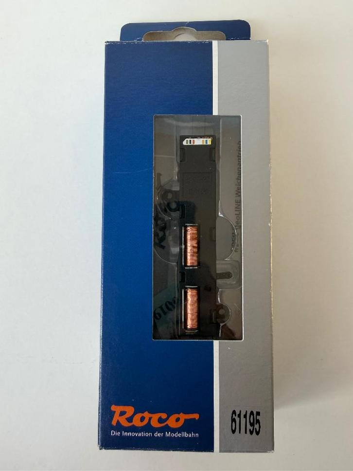 Roco 61195 Geoline elektrische wisselaandrijving voor wissel, Hobby en Vrije tijd, Modeltreinen | H0, Nieuw, Rails, Gelijkstroom of Wisselstroom