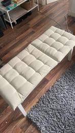 Sigurd Bank Ikea met Stoffen Bekleding, Huis en Inrichting, Stoelen, Ophalen, Wit, Zo goed als nieuw, Eén
