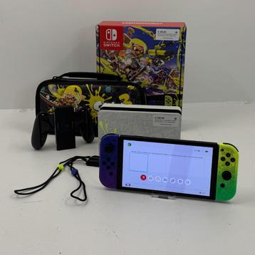 Nintendo Switch OLED Splatoon 3 Edition Wit | Nieuwstaat | I beschikbaar voor biedingen