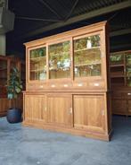 Grote / brede buffetkast | Teak vitrinekast #2022, 200 cm of meer, Ophalen of Verzenden, Zo goed als nieuw, 200 cm of meer
