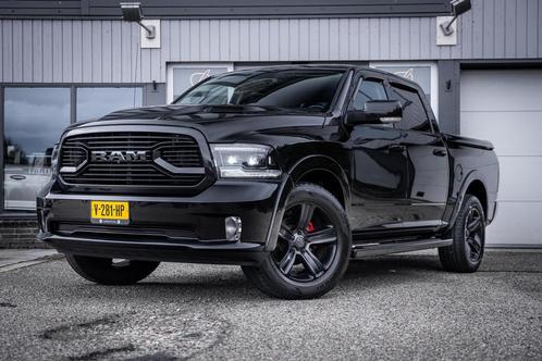 Dodge Ram 1500 5.7 V8 Quad Cab 6'4 Sport I Black-Edition I S, Auto's, Dodge, Bedrijf, Te koop, RAM 1500, 4x4, ABS, Airbags, Airconditioning