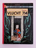 Kuifje - 1e Druk - Vlucht 714 - 1968 - Goede Staat -, Boeken, Gelezen, Eén stripboek, Ophalen of Verzenden, Hergé