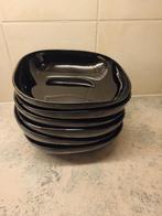 6 diepe zwarte borden ikea backig, Huis en Inrichting, Keuken | Servies, Ophalen, Gebruikt, Overige stijlen, Bord(en)