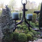 Prachtige hangende ANTIEKE KAARSEN HANGER EEN PLAATJE !!!, Antiek en Kunst, Ophalen of Verzenden, Koper of Brons